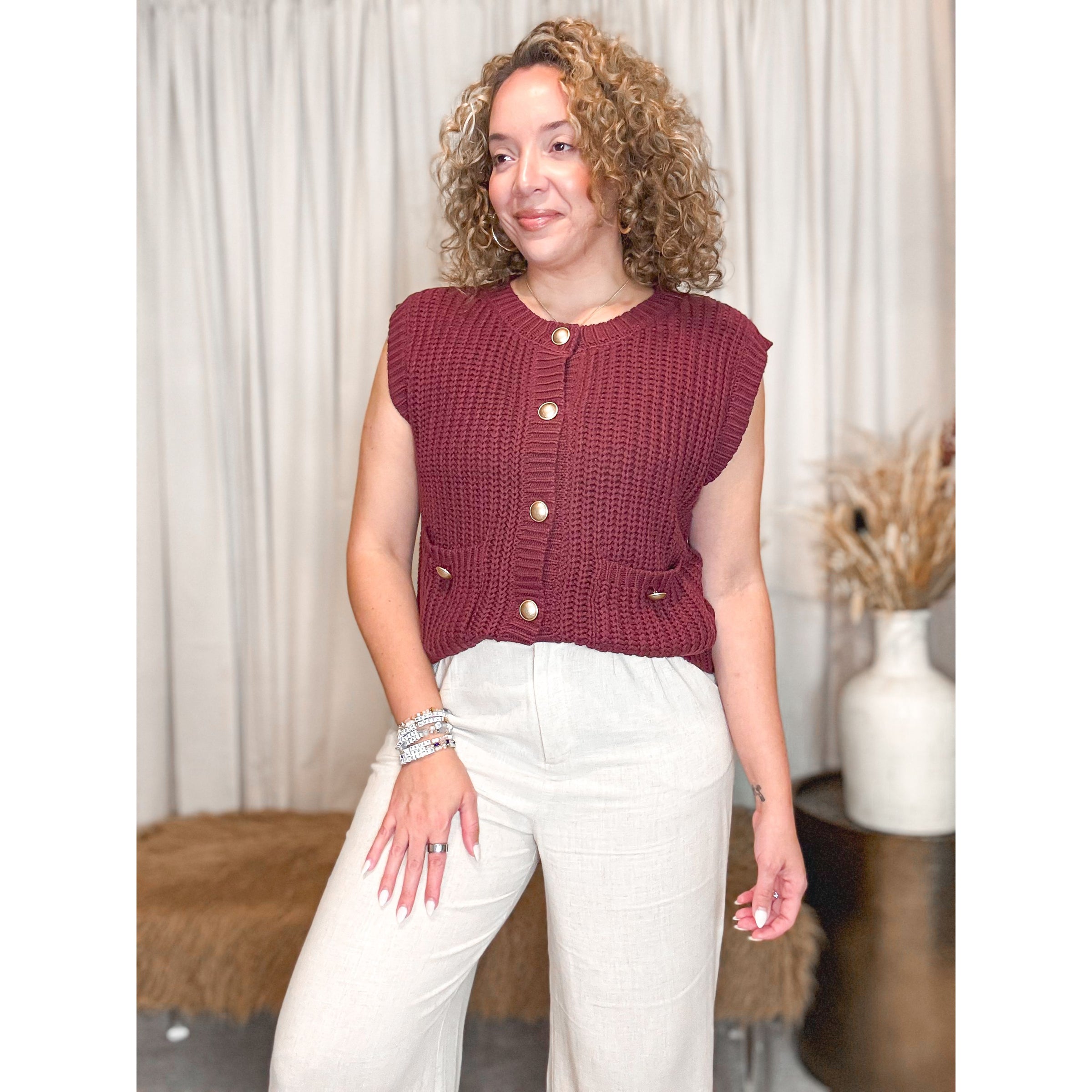 Melanie Knit Vest