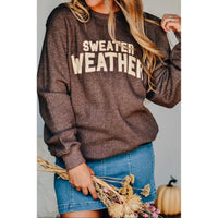 Sweater Weather Knit Sweatshirt