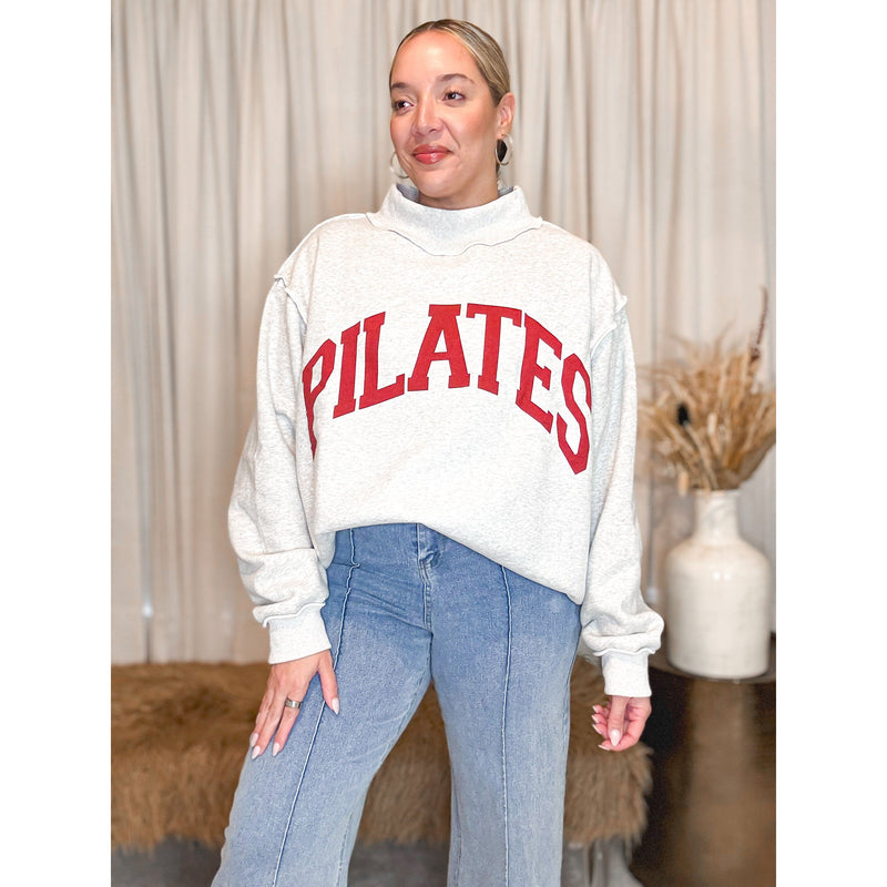 Pilates Yoga Reversible Sweatshirt