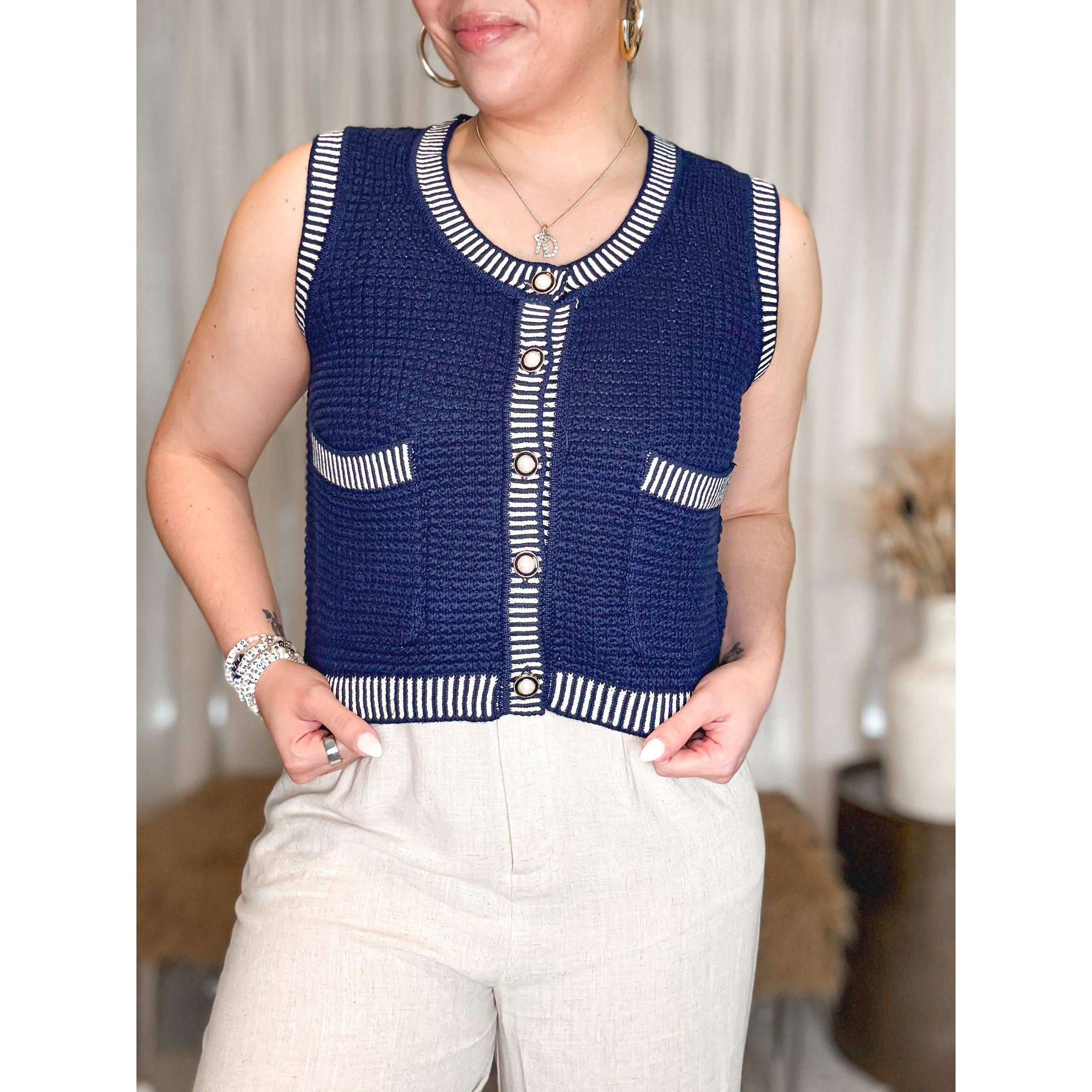 Bria Knit Tank - The Hive by Chris Jesselle