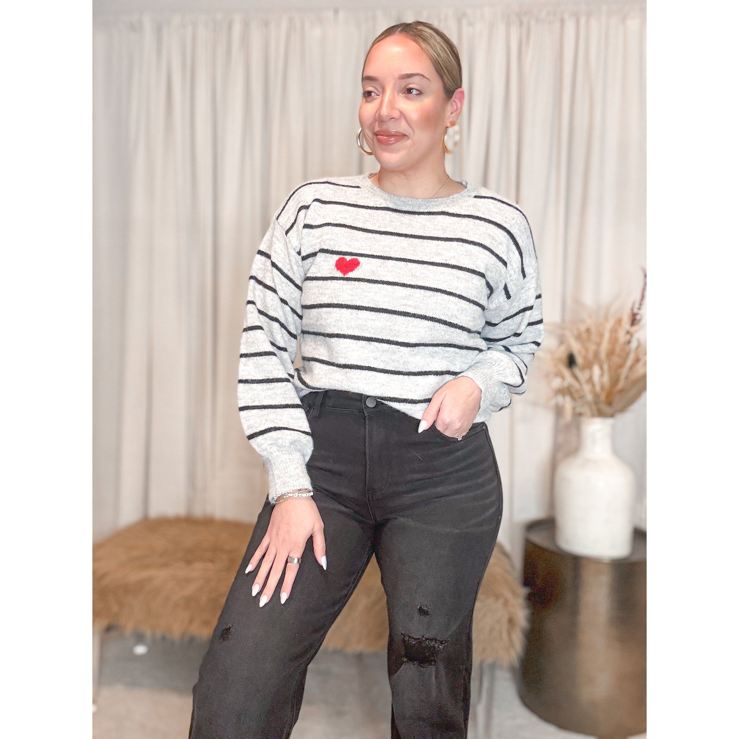 Full Heart Sweater - The Hive by Chris Jesselle