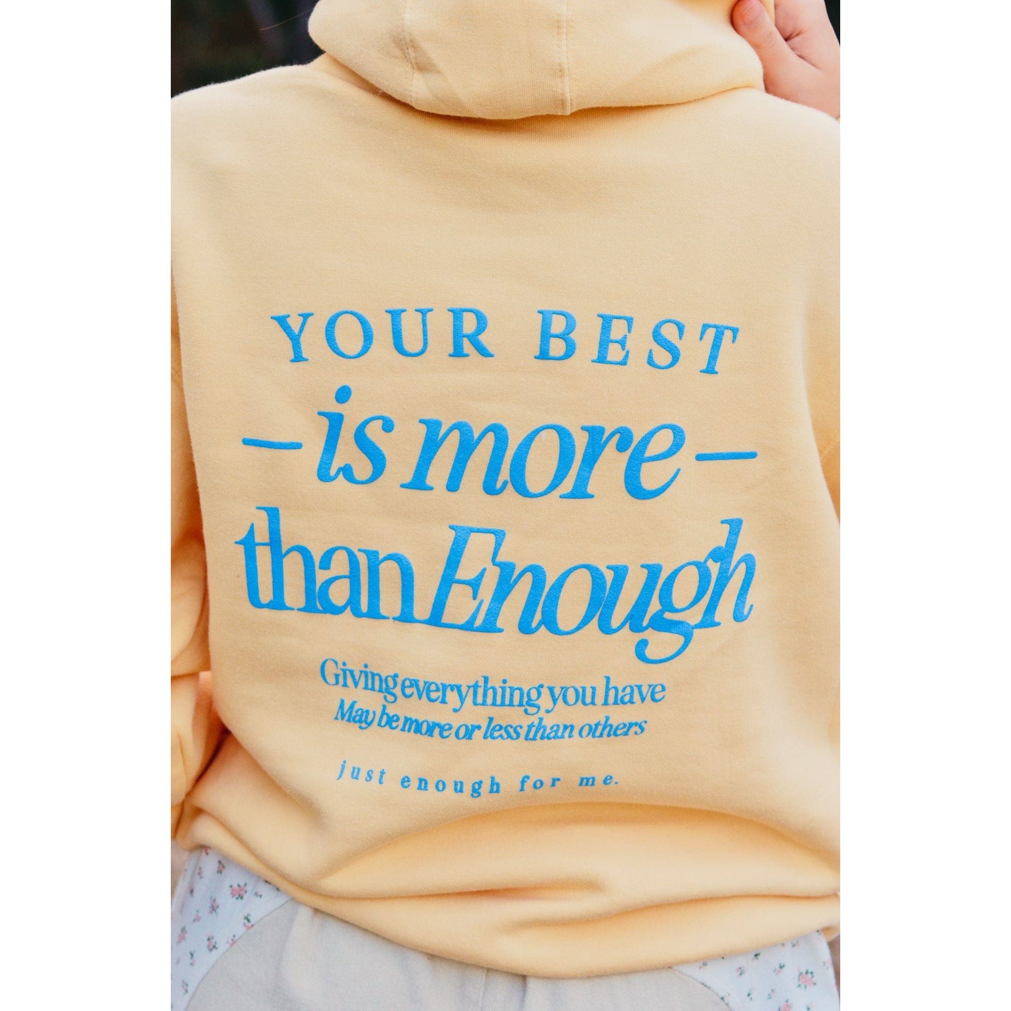 Trying My Best Hoodie - The Hive by Chris Jesselle