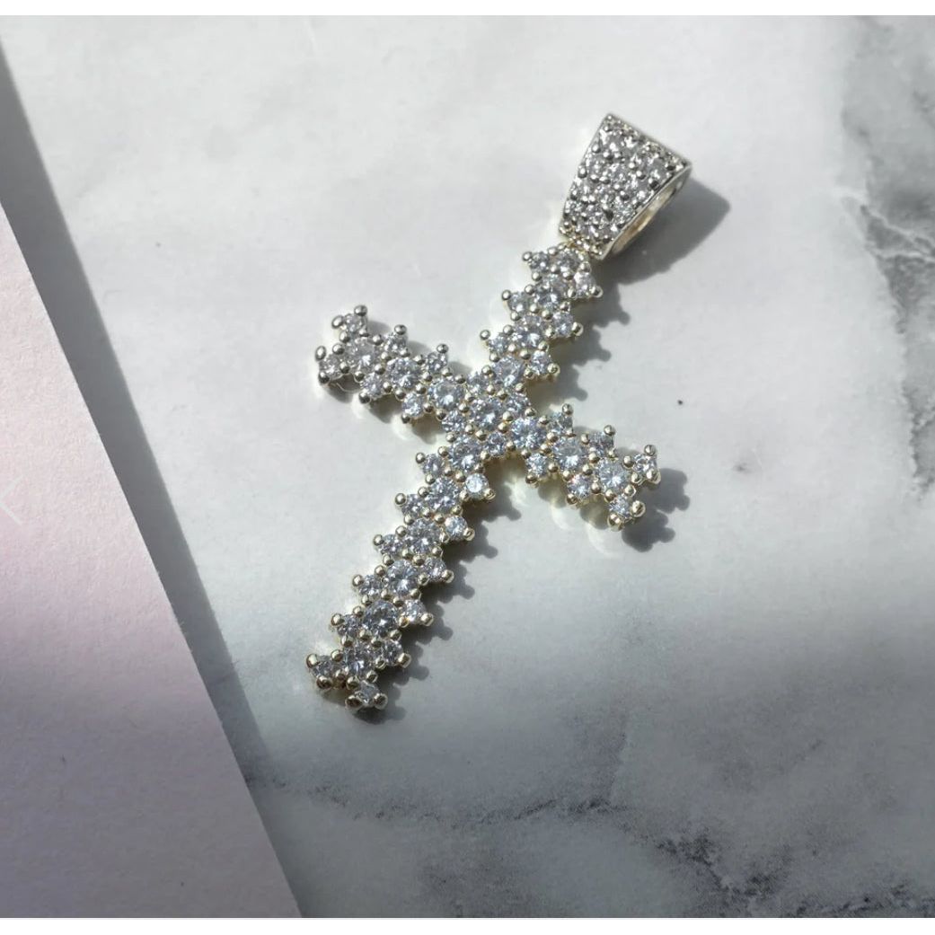 Crystal Cross Necklace
