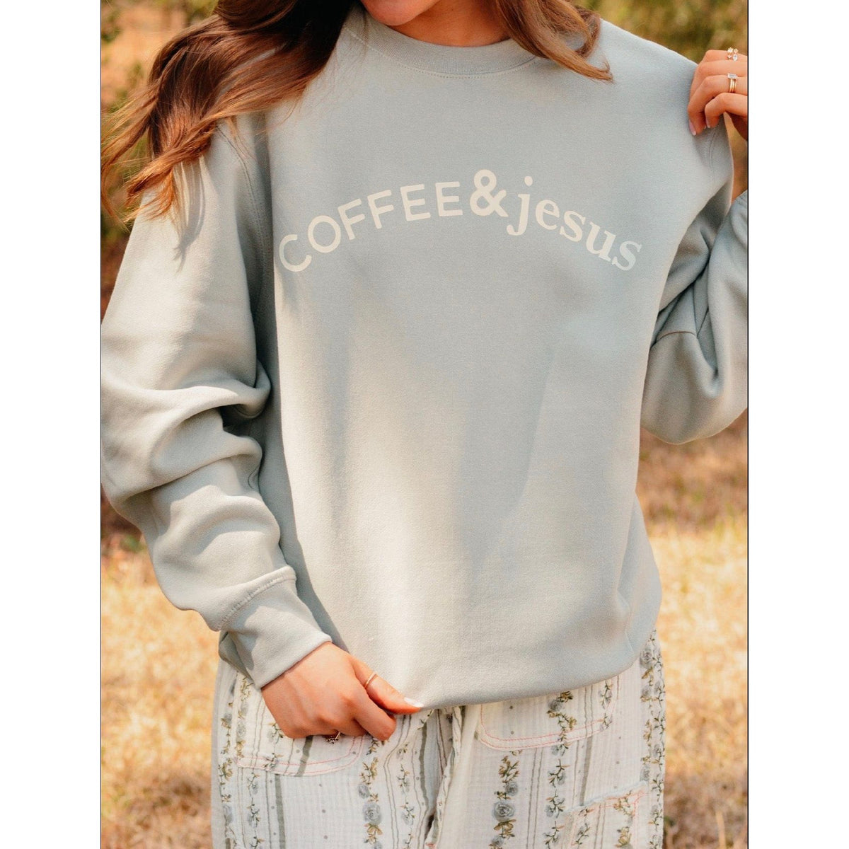 Coffee & Jesus Sweatshirt - The Hive by Chris Jesselle