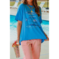 3 Fish High-Low Tee - The Hive by Chris Jesselle
