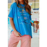 3 Fish High-Low Tee - The Hive by Chris Jesselle