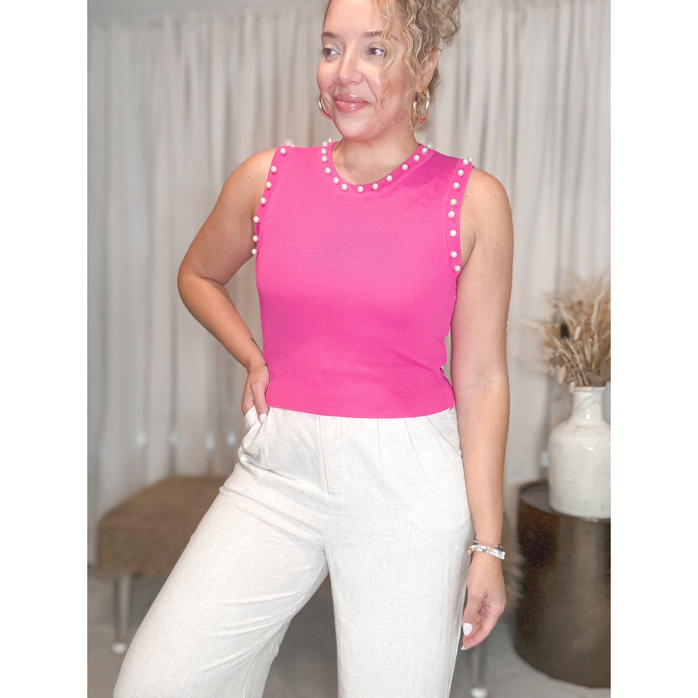 Annabelle Pearl Top - The Hive by Chris Jesselle