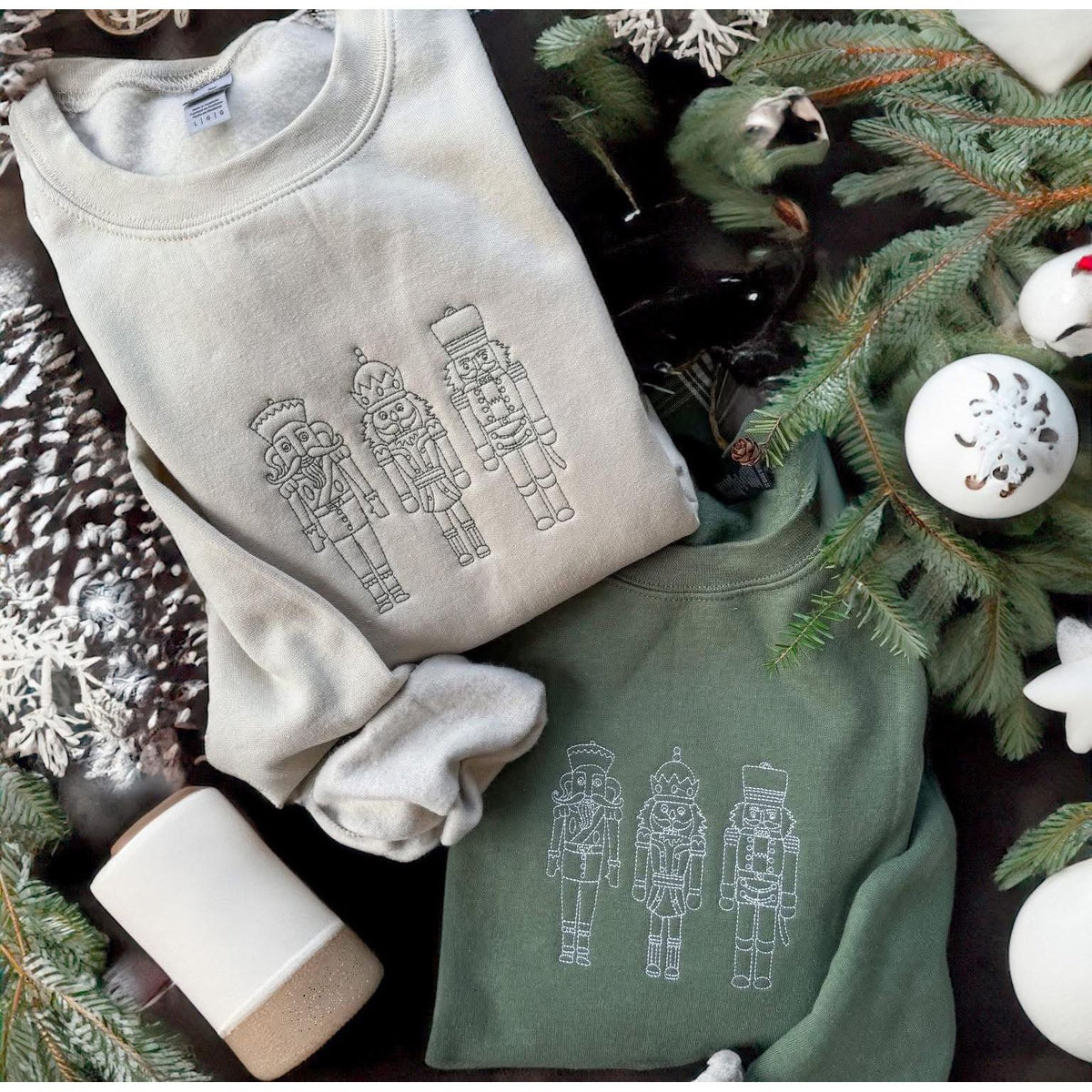 Embroidered Nutcrackers - The Hive by Chris Jesselle