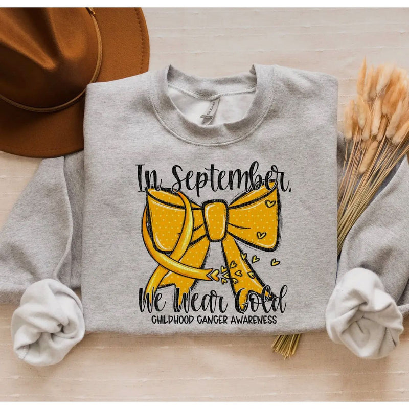 We Wear Gold Crewneck - The Hive by Chris Jesselle
