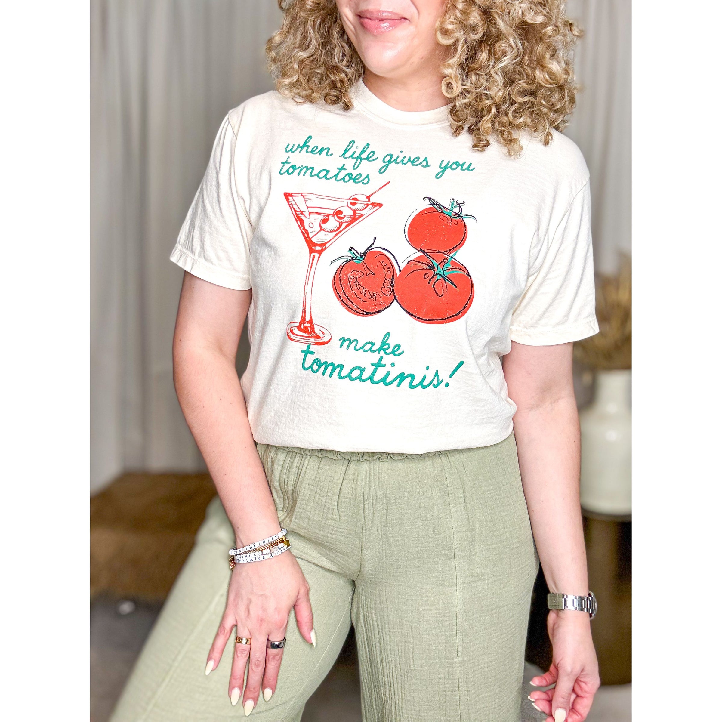 Tomatini Cropped Tee