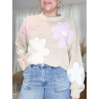 Daisy Knit Sweater - The Hive by Chris Jesselle