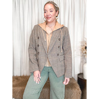 Konnie Hooded Blazer - The Hive by Chris Jesselle