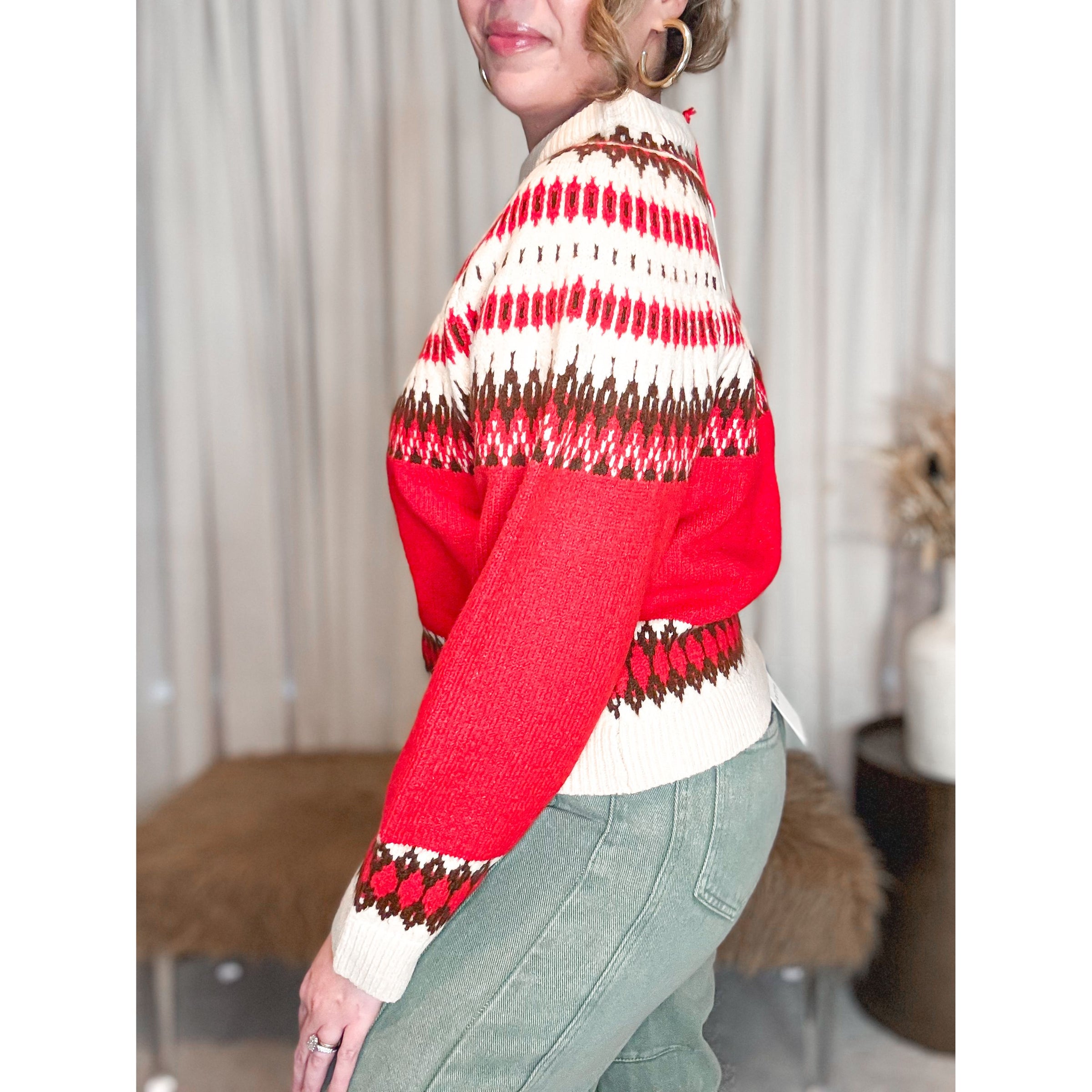 Selene Nordic Sweater - The Hive by Chris Jesselle