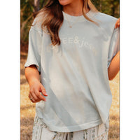 Coffee & Jesus Mock Tee - The Hive by Chris Jesselle