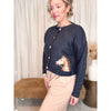 Western Horse Print Cardigan - The Hive by Chris Jesselle