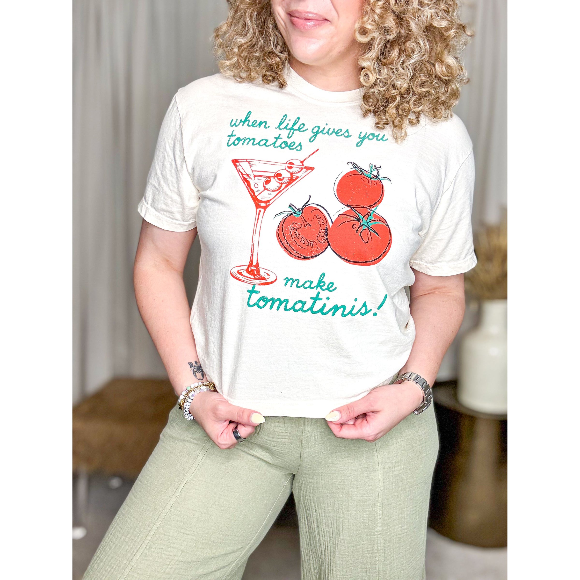 Tomatini Cropped Tee