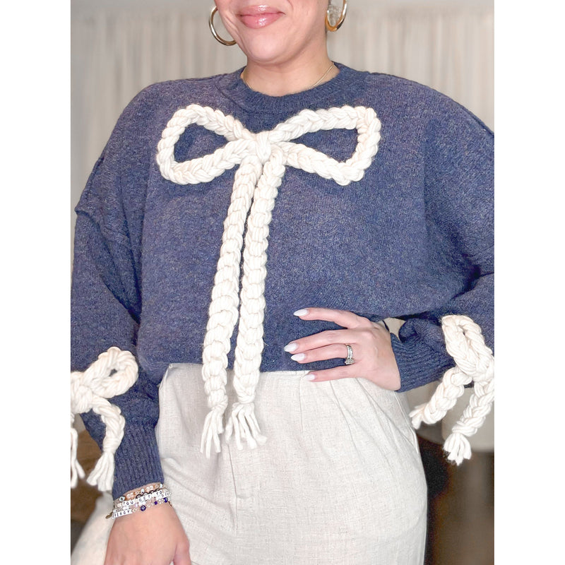 Marie Bow Sweater