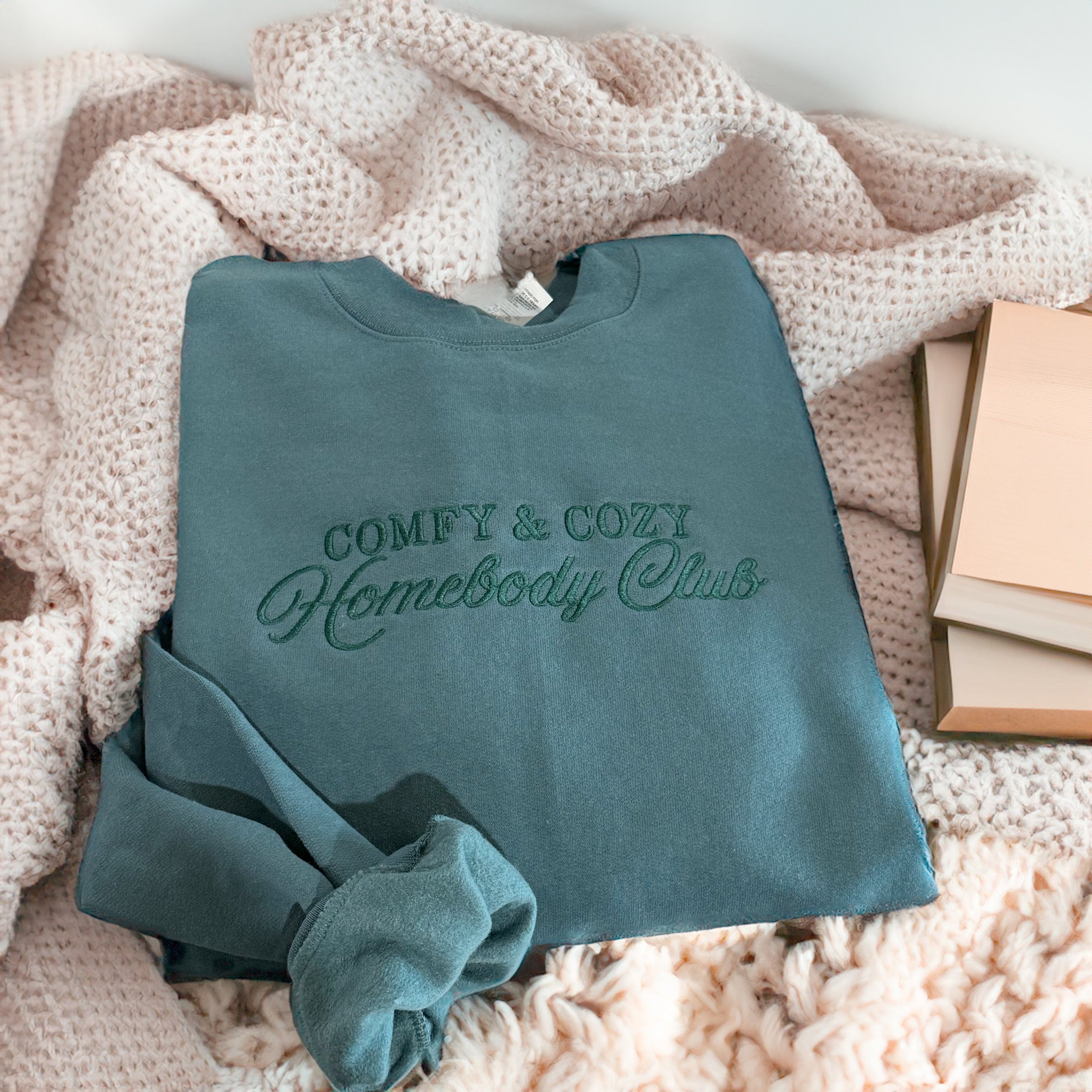Comfy & Cozy Homebody Club Crewneck