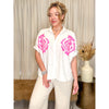 Sophia Sequins Button Down - The Hive by Chris Jesselle