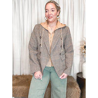 Konnie Hooded Blazer - The Hive by Chris Jesselle