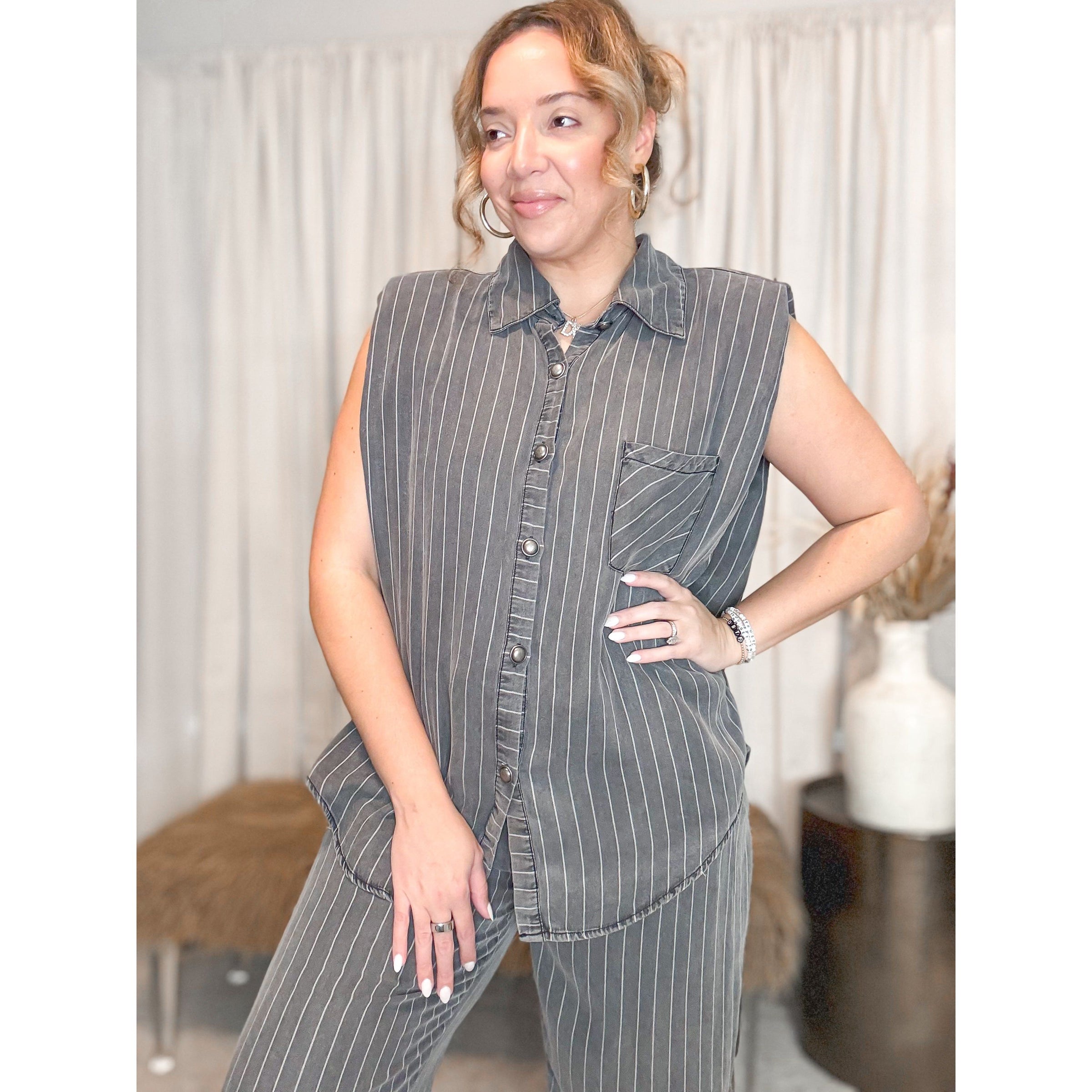 Power Shoulder Trinity Top - The Hive by Chris Jesselle