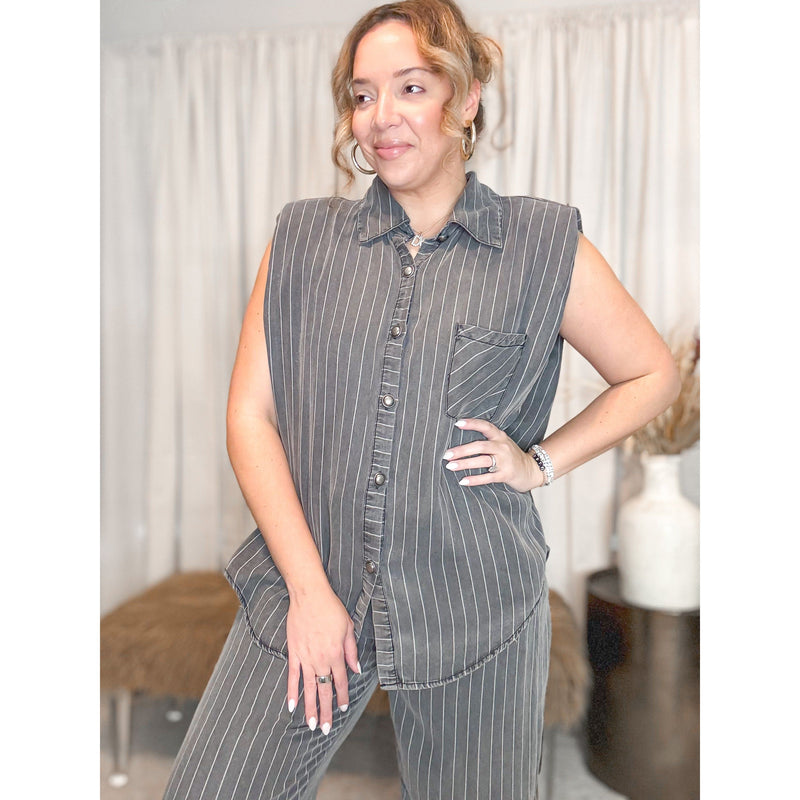Power Shoulder Trinity Top - The Hive by Chris Jesselle