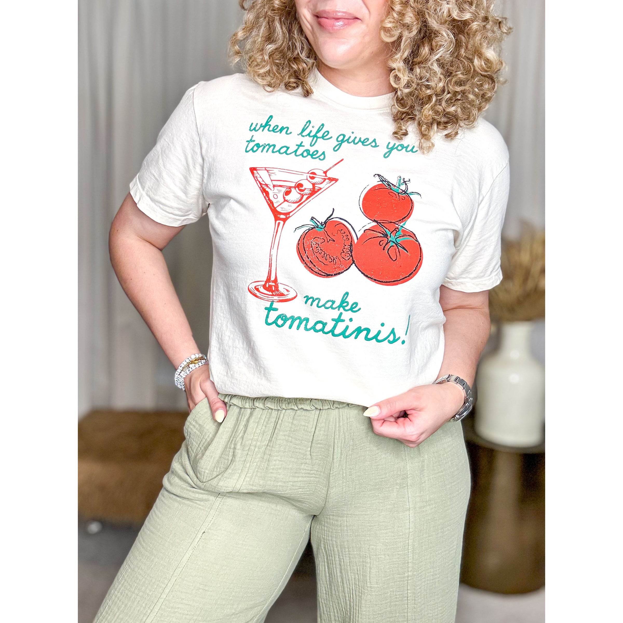 Tomatini Cropped Tee