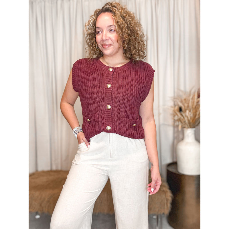 Melanie Knit Vest