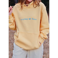 Trying My Best Hoodie - The Hive by Chris Jesselle
