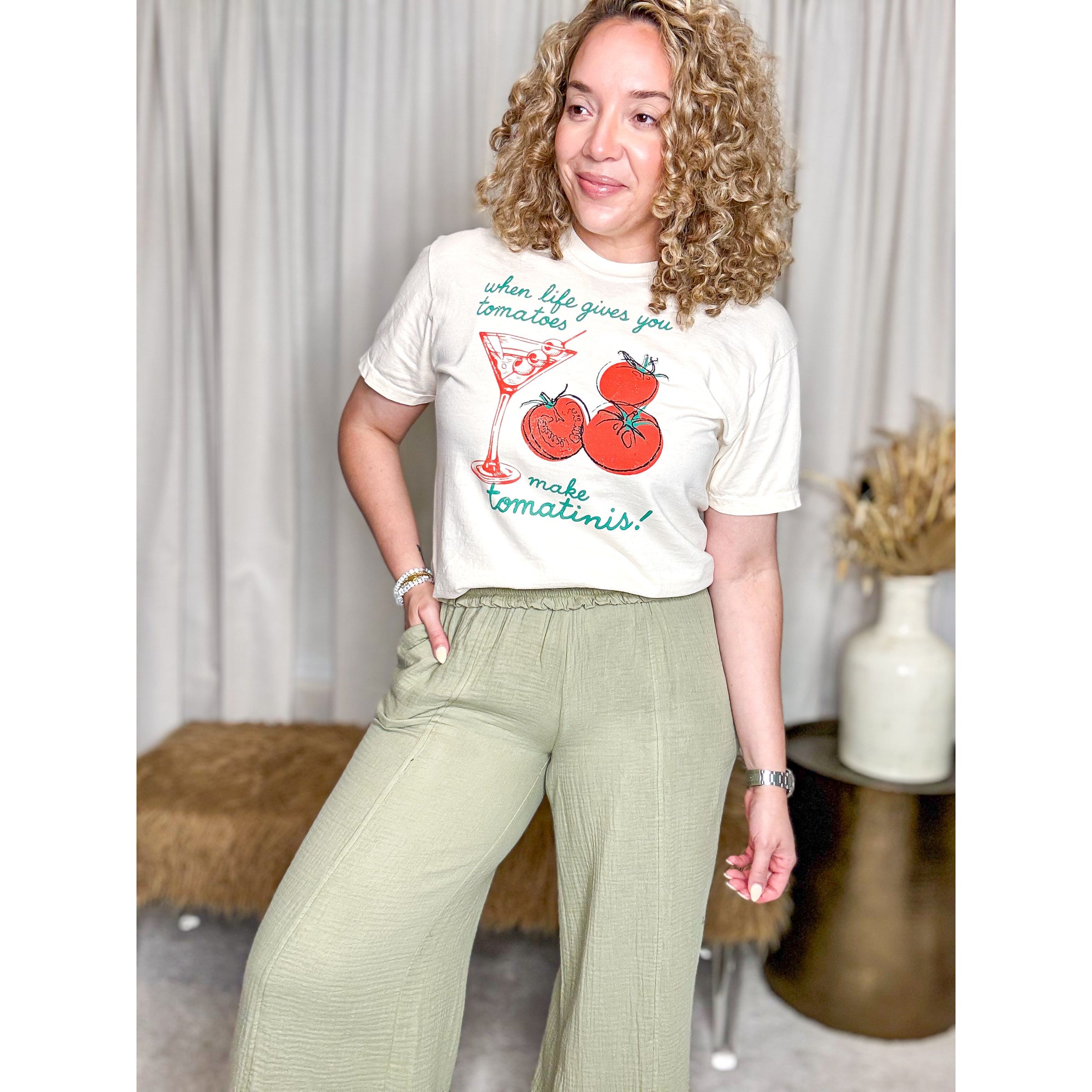 Tomatini Cropped Tee