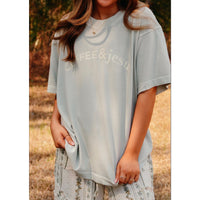 Coffee & Jesus Mock Tee - The Hive by Chris Jesselle