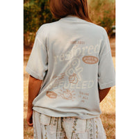 Coffee & Jesus Mock Tee - The Hive by Chris Jesselle