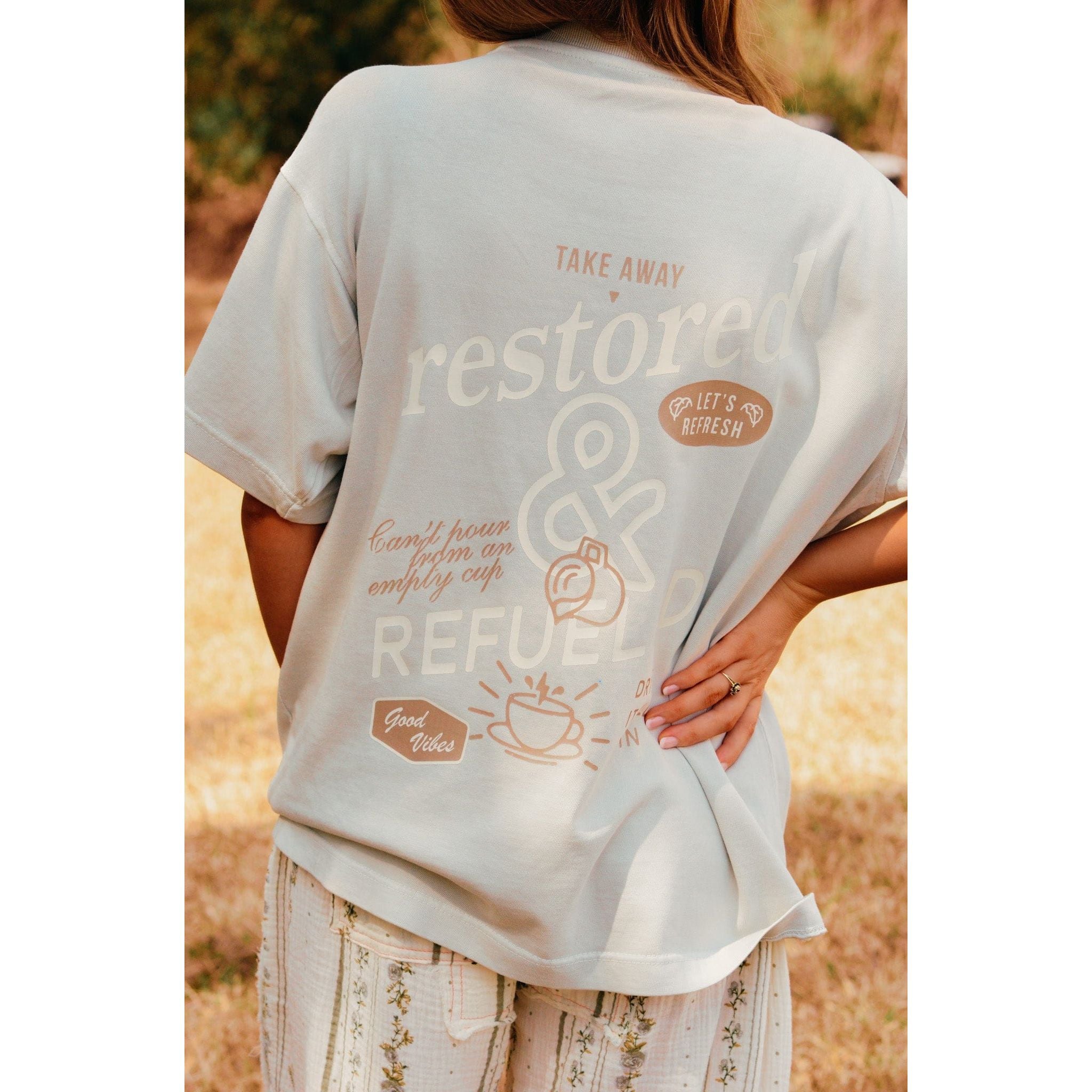 Coffee & Jesus Mock Tee - The Hive by Chris Jesselle
