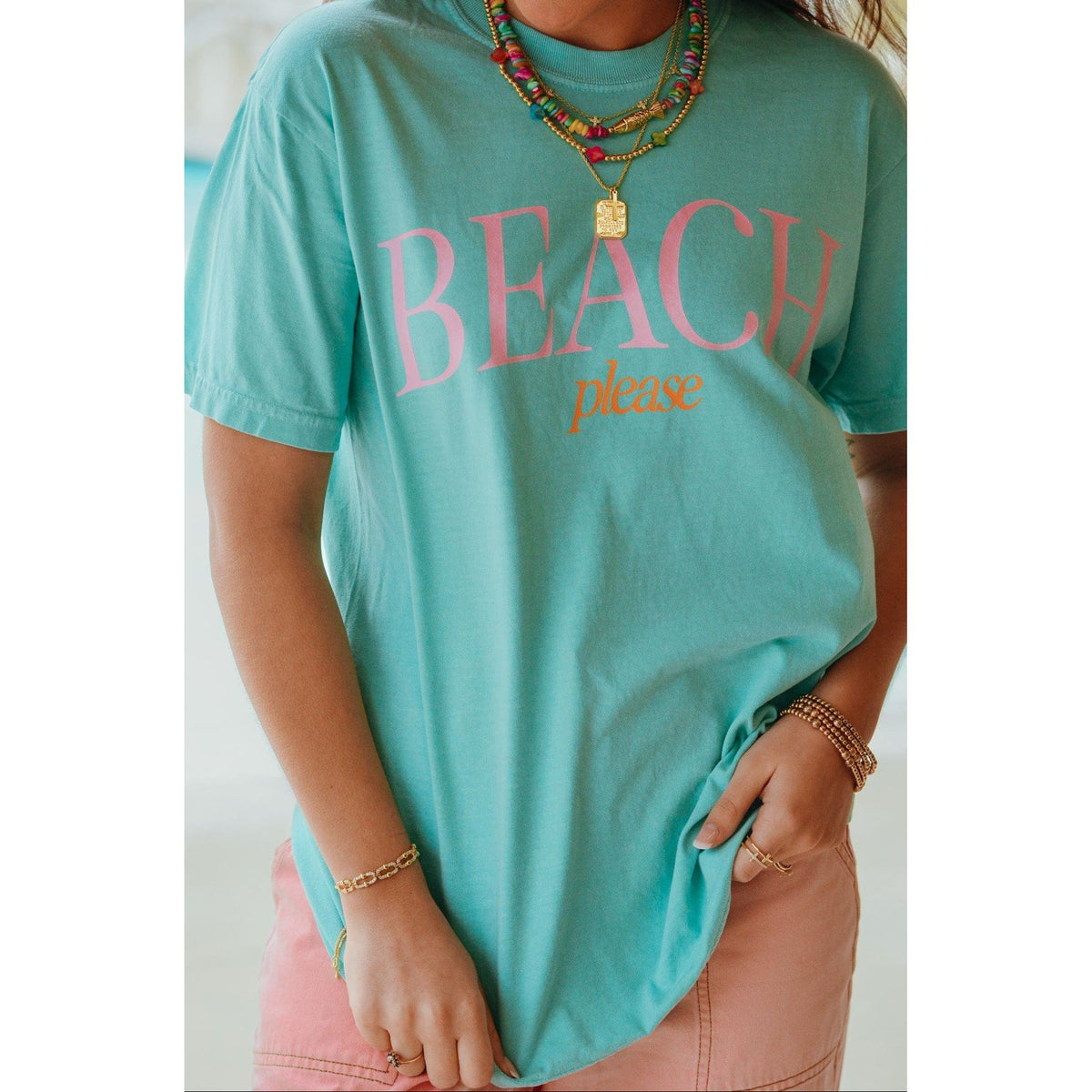 Beach Please Tee - The Hive by Chris Jesselle