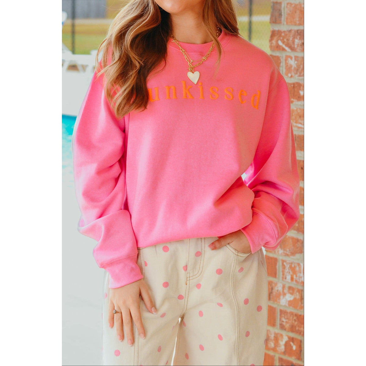 Sunkissed Pink Sweatshirt - The Hive by Chris Jesselle