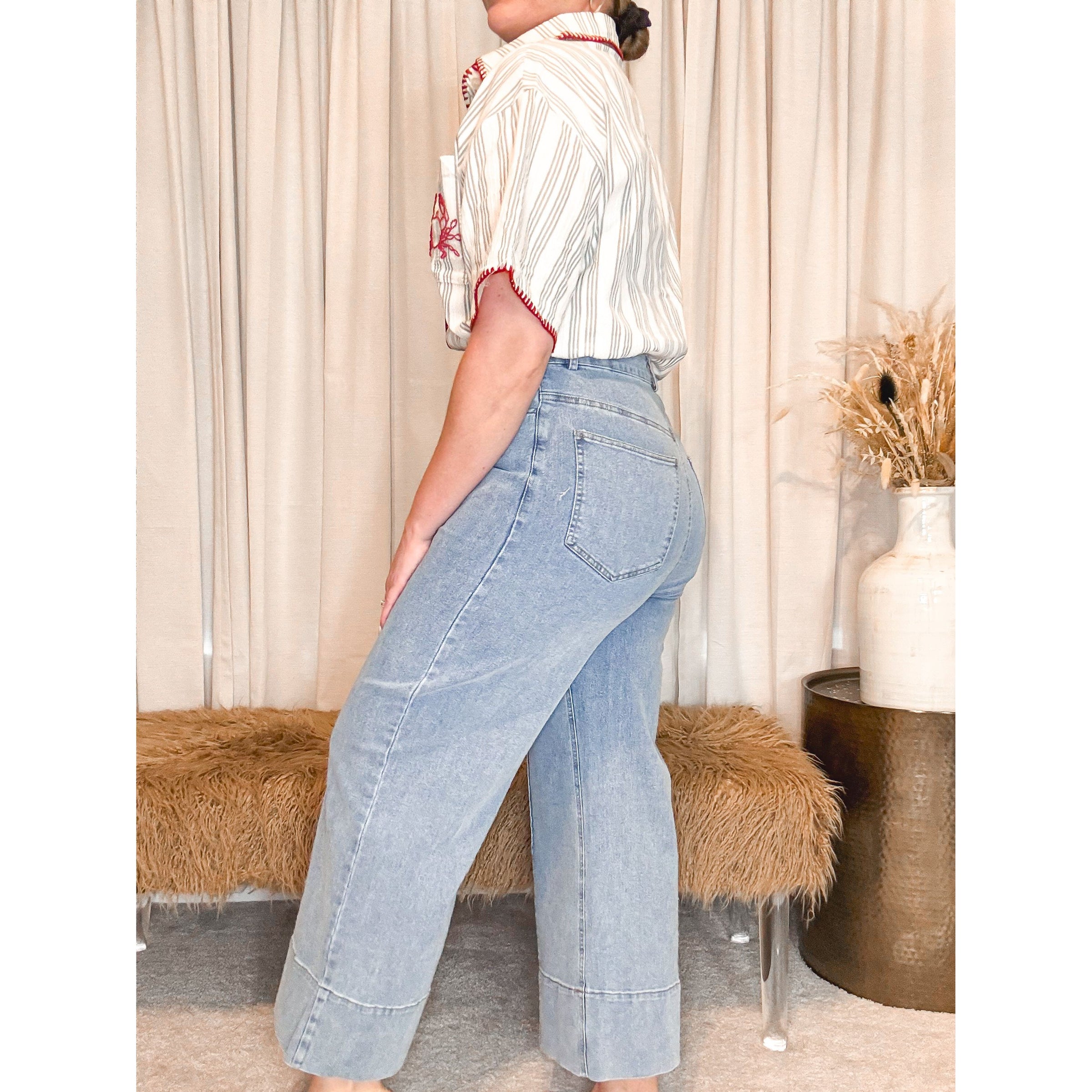 Presley Wide Leg Denim