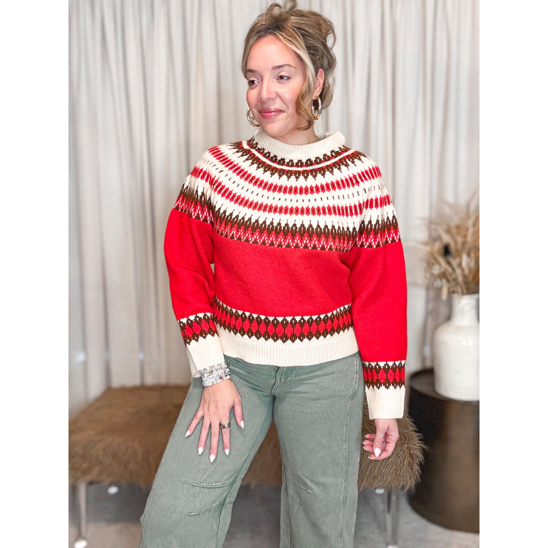 Selene Nordic Sweater - The Hive by Chris Jesselle