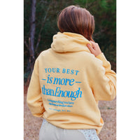 Trying My Best Hoodie - The Hive by Chris Jesselle