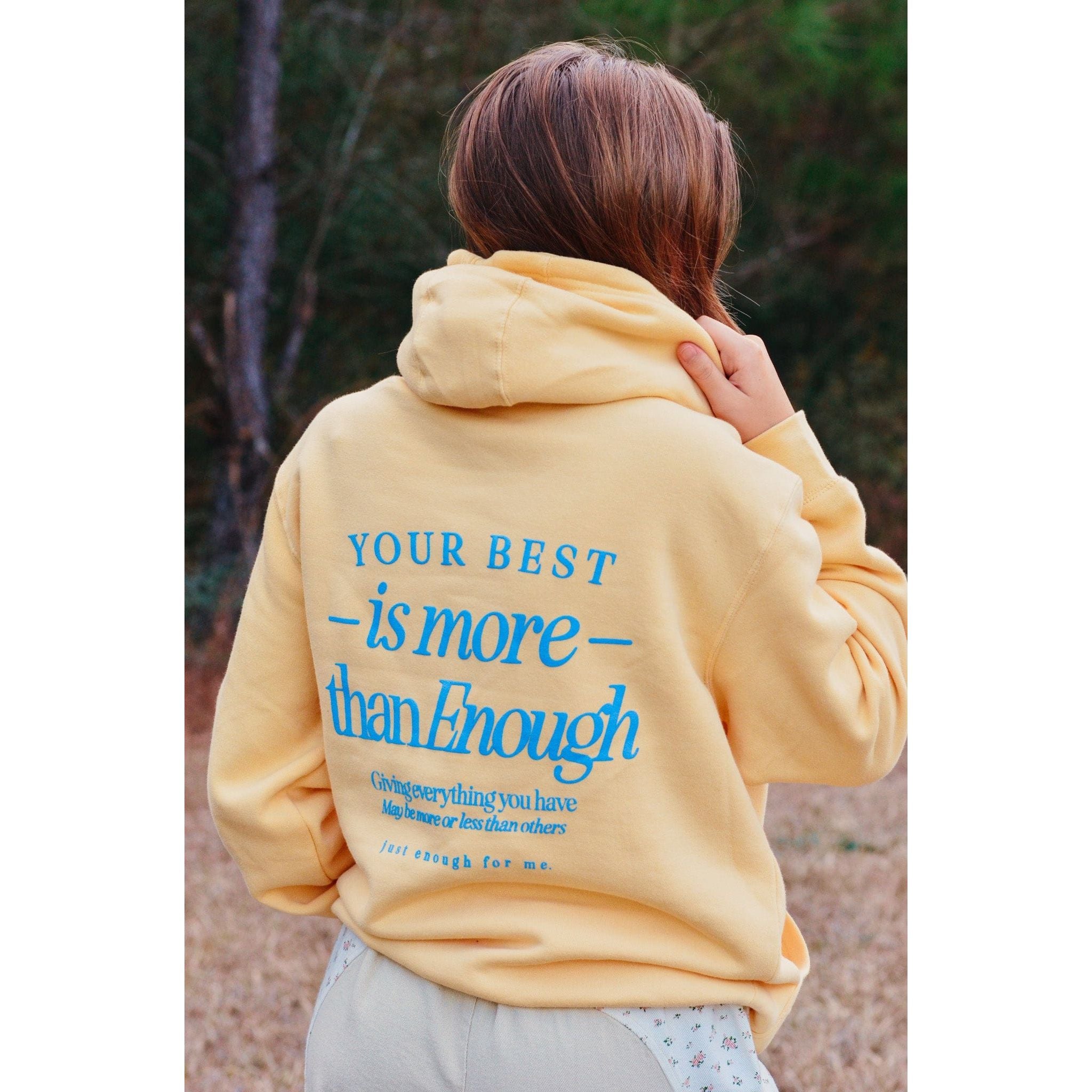 Trying My Best Hoodie - The Hive by Chris Jesselle