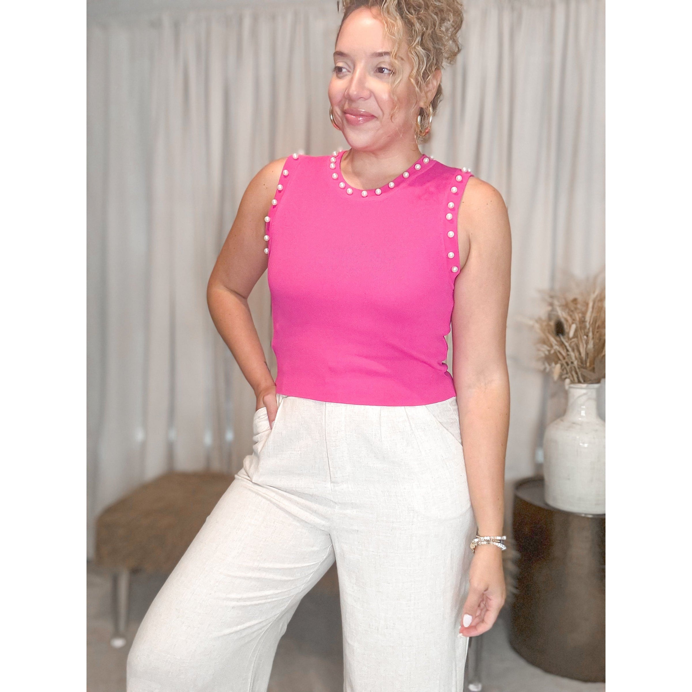 Annabelle Pearl Top - The Hive by Chris Jesselle