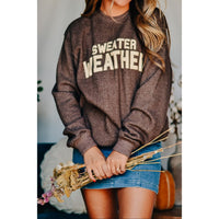 Sweater Weather Knit Sweatshirt