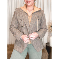 Konnie Hooded Blazer - The Hive by Chris Jesselle