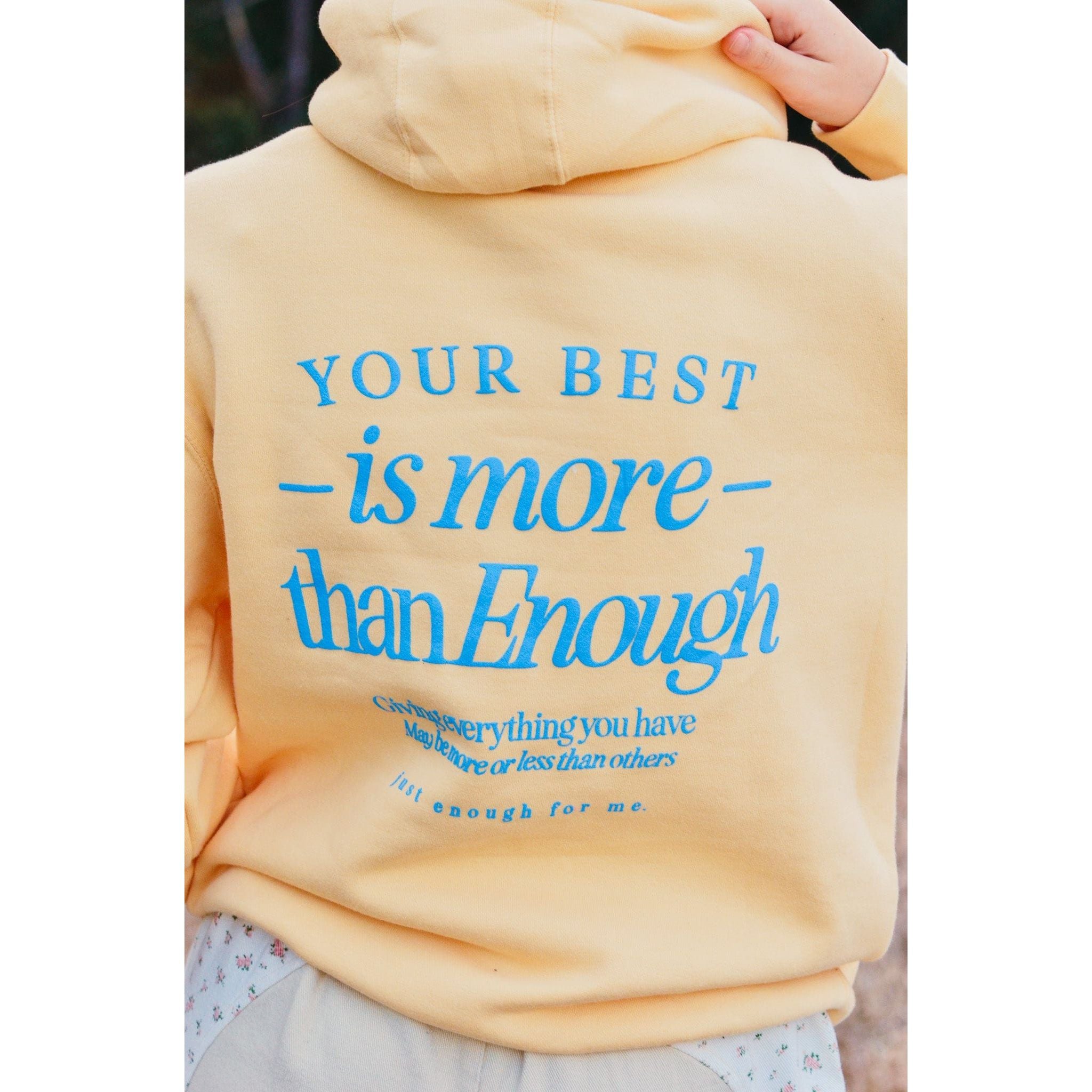 Trying My Best Hoodie - The Hive by Chris Jesselle