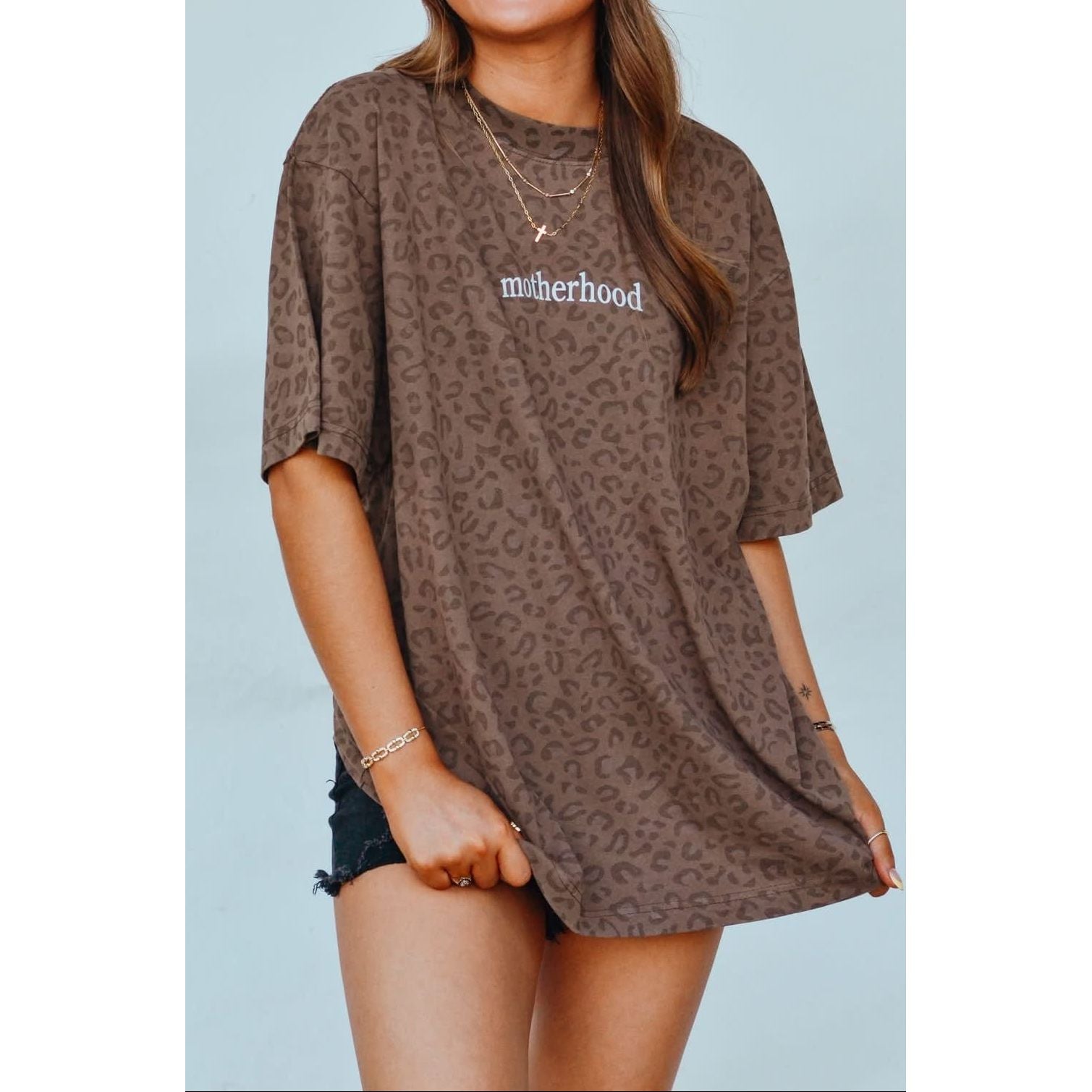 Motherhood Leopard Tee