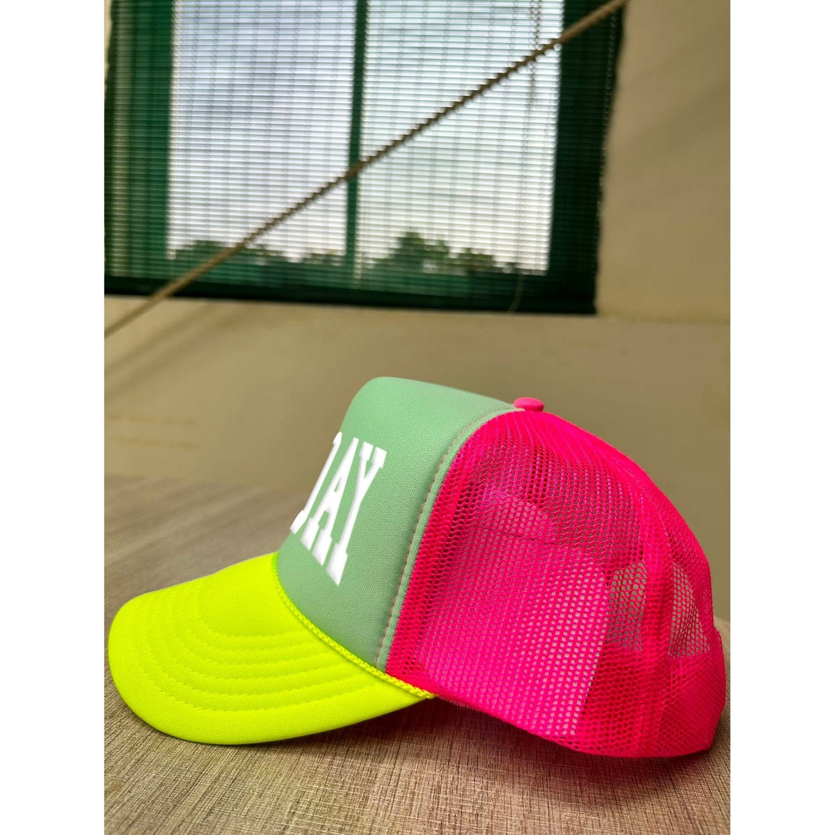 Pool Day Multi-Trucker Hat (Mint) - The Hive by Chris Jesselle