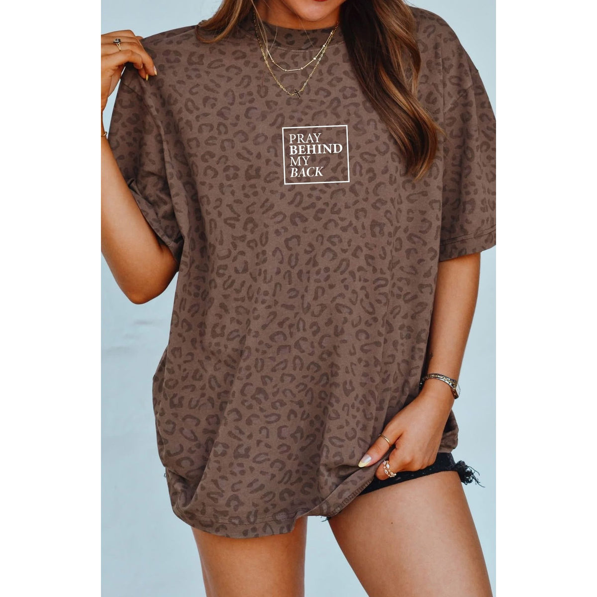 Pray Behind My Back Tee