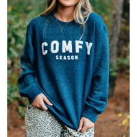Comfy Season Knit Sweatshirt