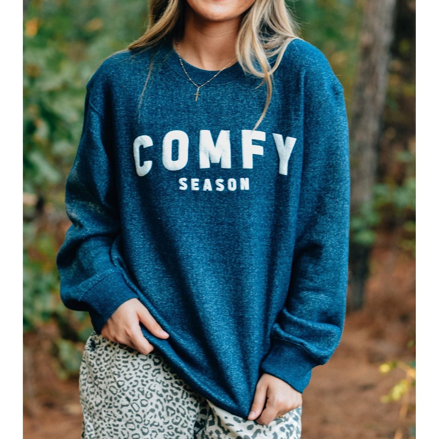 Comfy Season Knit Sweatshirt
