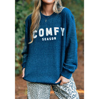 Comfy Season Knit Sweatshirt