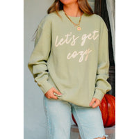 Let’s Get Cozy Waffle knit sweater